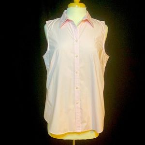 Pink, sleeveless Lauren Ralph Lauren shirt